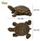 2Pcs Garden Tortoise Statue Turtle Figurine Lawn Art Ornament Patio Home Decor